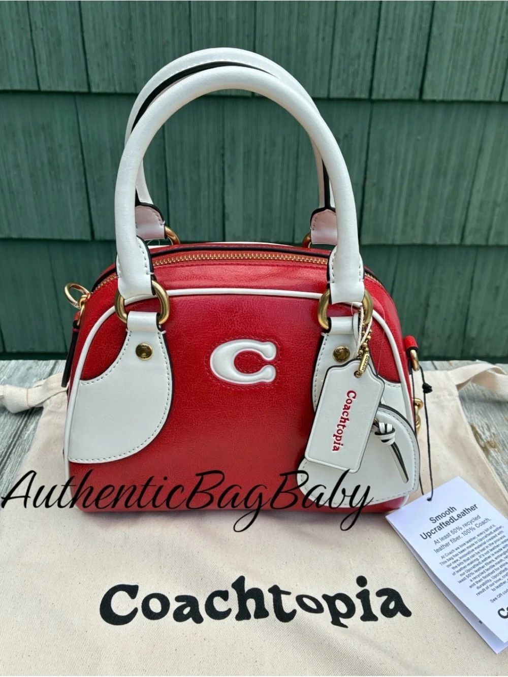 Coach Coachtopia Bowling Top Handle Bag Purse